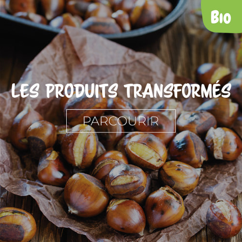 Produits transformés - chataignes grillées